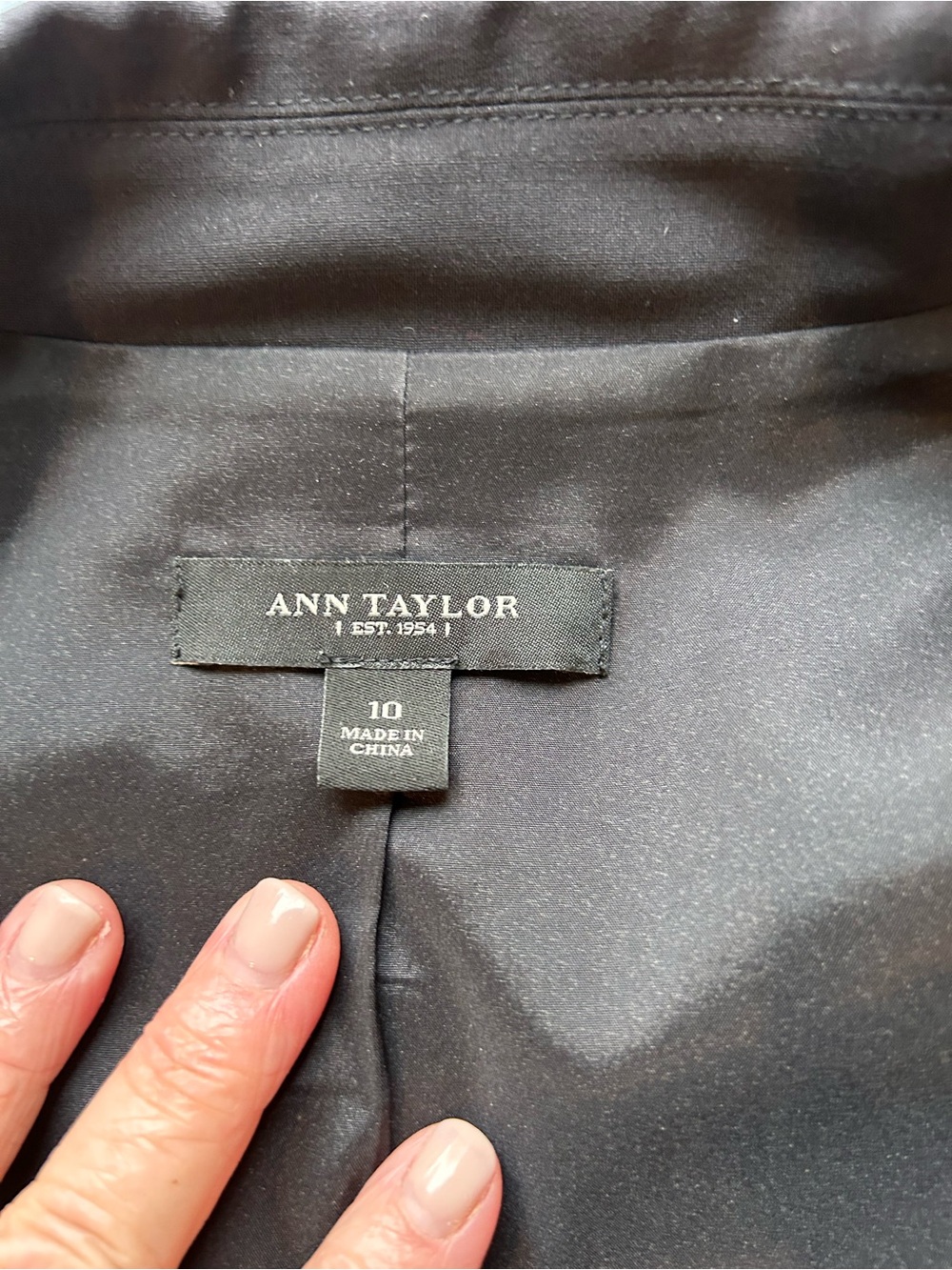 Ann Taylor Virgin Wool Blend Double Breasted Blazer Suit Jacket. Office. Classic - Picture 4 of 7